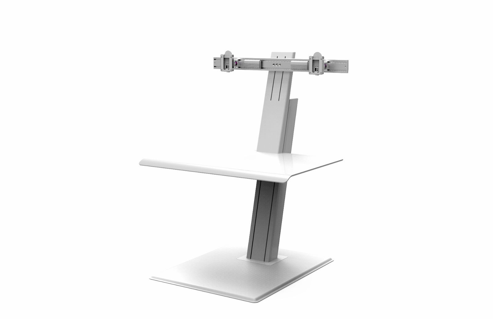 Humanscale Quickstand Eco dual white